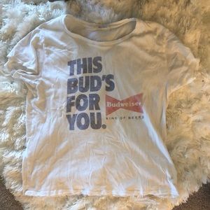 Junk Food “Budweiser” T-shirt size Large
